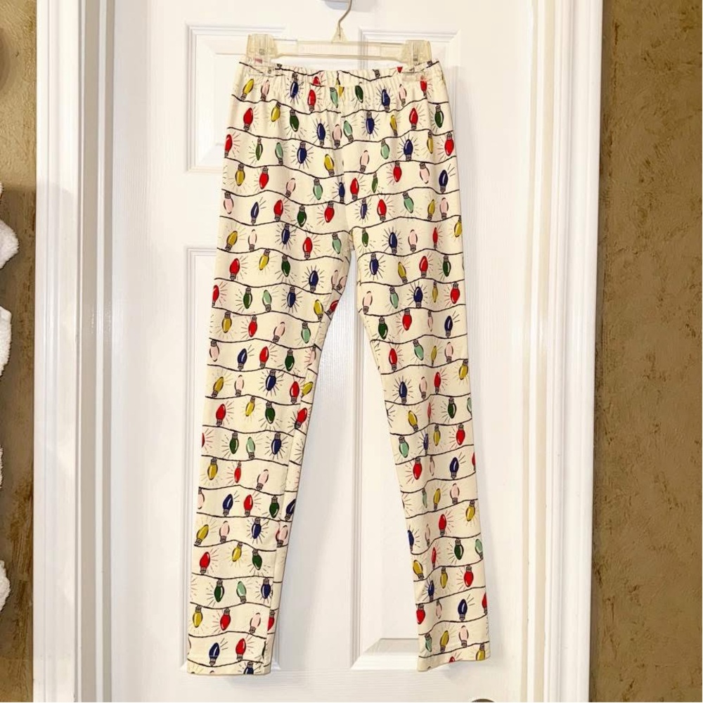 {Hanna Andersson} Christmas Lights Leggings